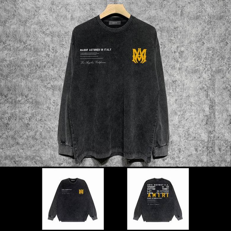 Amiri long T-shirt(2)-0595