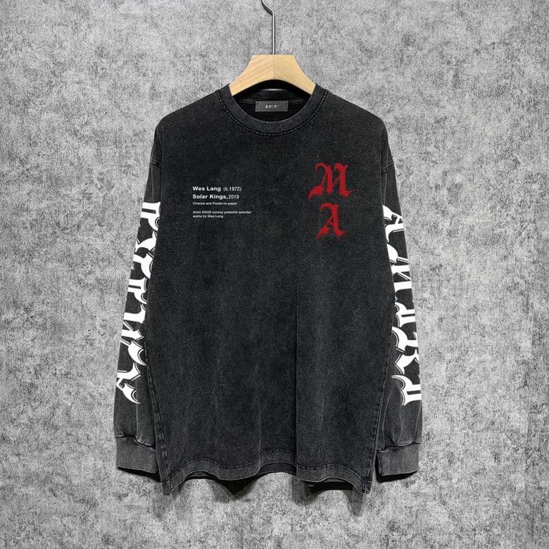 Amiri long T-shirt(2)-0661