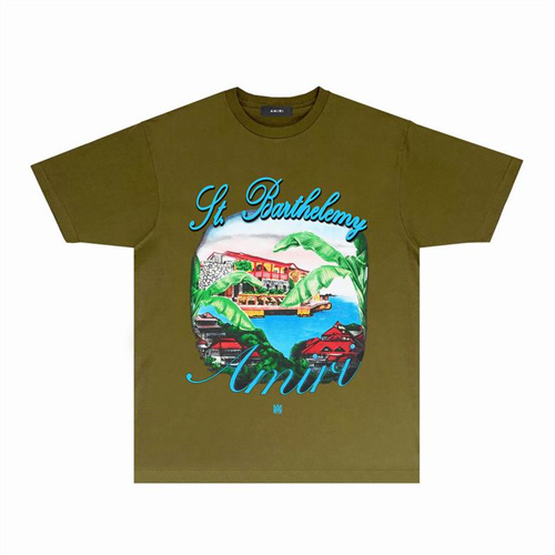 Amiri Round neck T-shirt-M(1)-1743