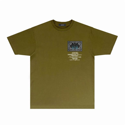 Amiri Round neck T-shirt-M(1)-2042