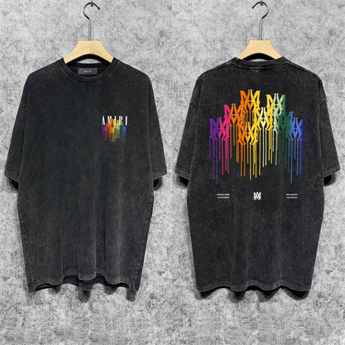 Amiri Round neck T-shirt-M(1)-2646
