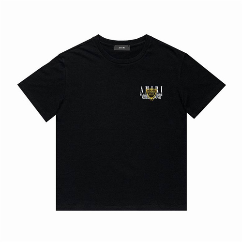Amiri Round neck T-shirt-M(1)-0036