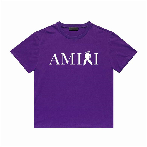 Amiri Round neck T-shirt-M(1)-0666
