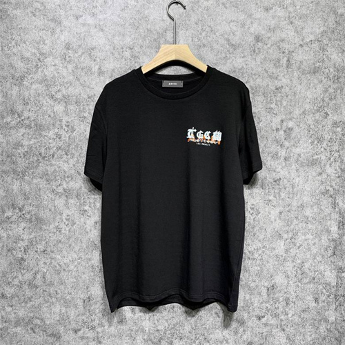 Amiri Round neck T-shirt-M(1)-0763