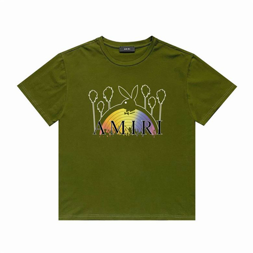 Amiri Round neck T-shirt-M(1)-0798