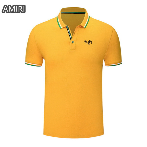 Amiri Lapel T-shirts-M-0011