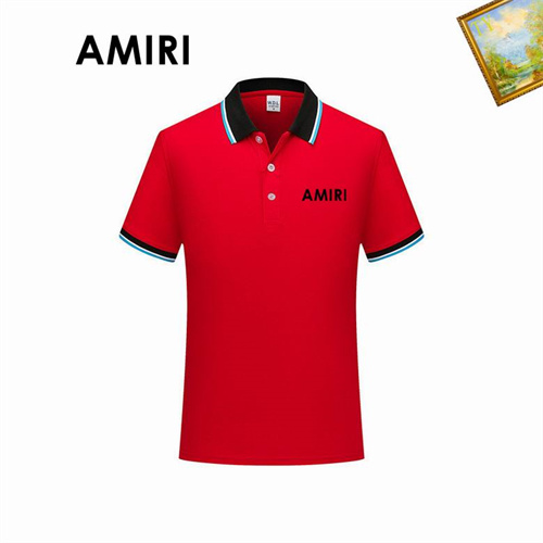 Amiri Lapel T-shirts-M-006
