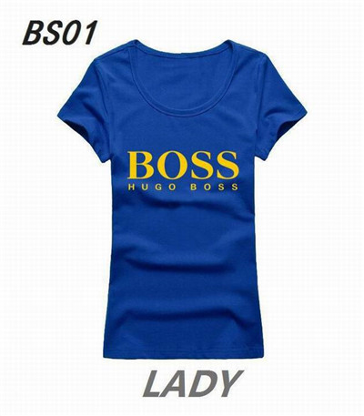 Boss Round neck T-shirt-W-090