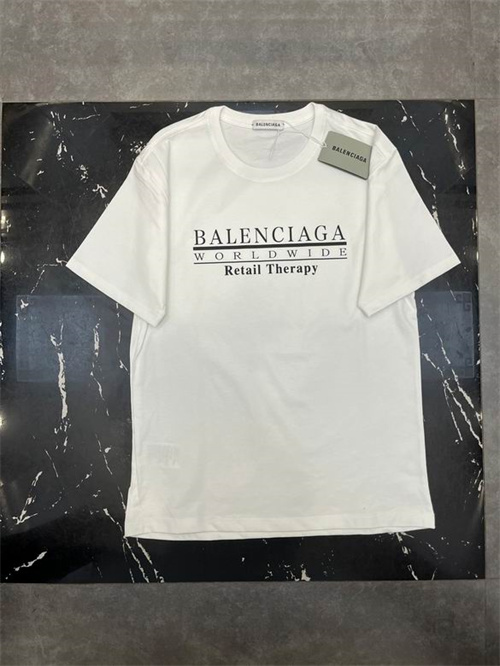 Balenciaga Round neck T-shirt-M-389