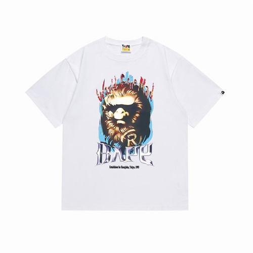 Aape Bape Round neck T-shirt-M-0436