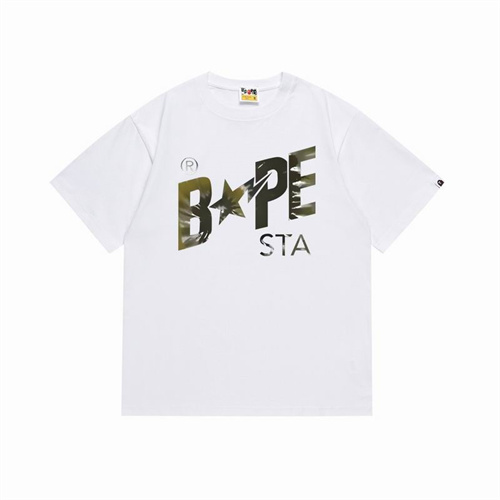 Aape Bape Round neck T-shirt-M-0500