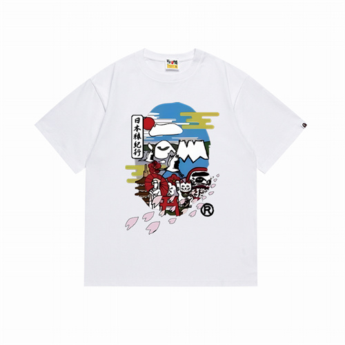 Aape Bape Round neck T-shirt-M-0610