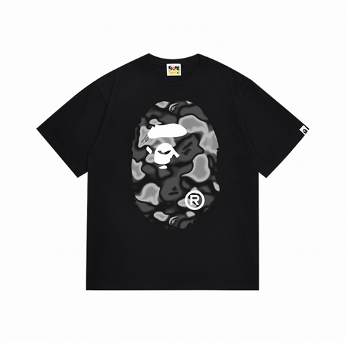 Aape Bape Round neck T-shirt-M-0639
