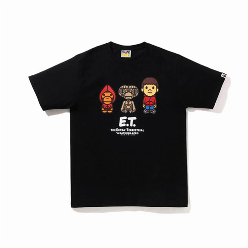 Aape Bape Round neck T-shirt-M-0127