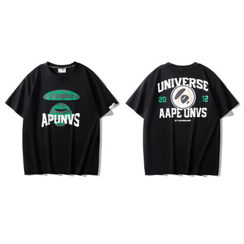 Aape Bape Round neck T-shirt-M-0013