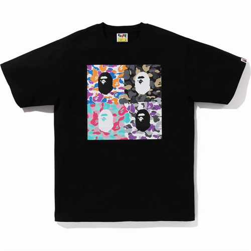 Aape Bape Round neck T-shirt-M-0140
