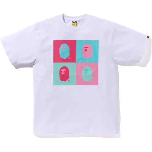 Aape Bape Round neck T-shirt-M-0149