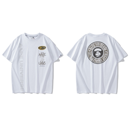 Aape Bape Round neck T-shirt-M-0017
