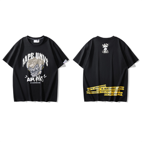 Aape Bape Round neck T-shirt-M-0021