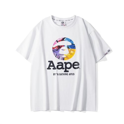Aape Bape Round neck T-shirt-M-0051