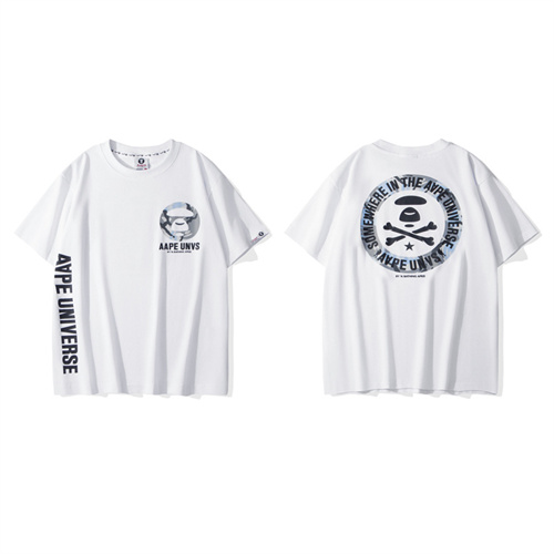 Aape Bape Round neck T-shirt-M-0059