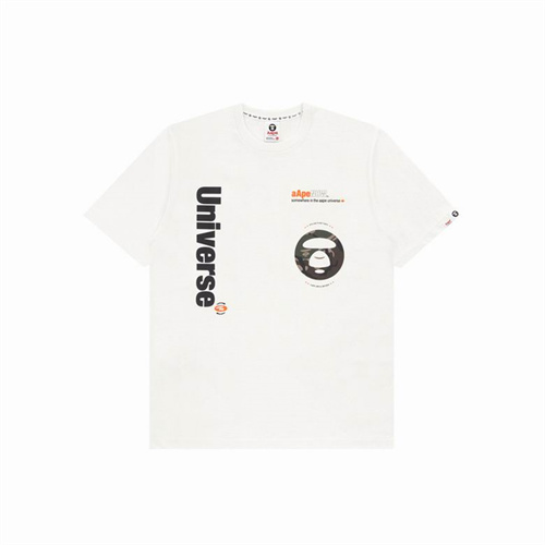 Aape Bape Round neck T-shirt-M-0094