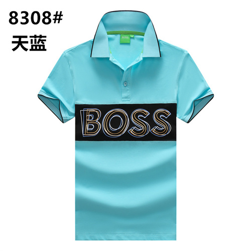 Boss Lapel T-shirts-M-014