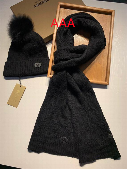 Burberry Hat and scarvf(AAA)-001