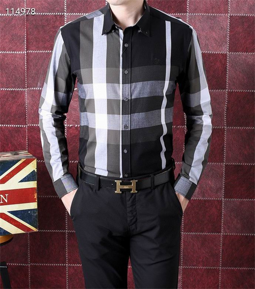 Burberry long shirt-M-020
