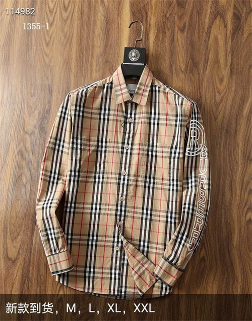 Burberry long shirt-M-008