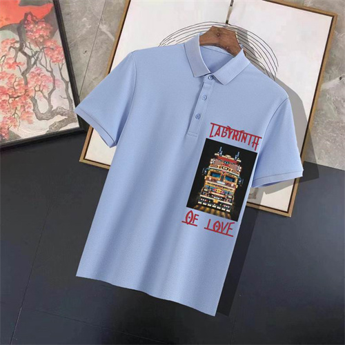 Burberry Lapel T-shirts-M-162