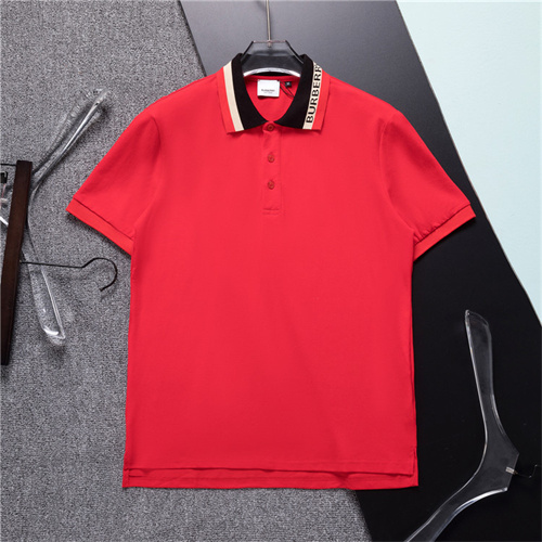 Burberry Lapel T-shirts-M-389