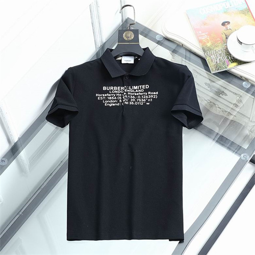 Burberry Lapel T-shirts-M-395