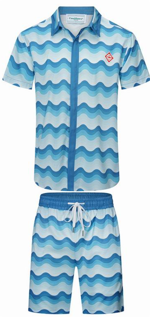 Casablanca T-shirt(Suits)-040