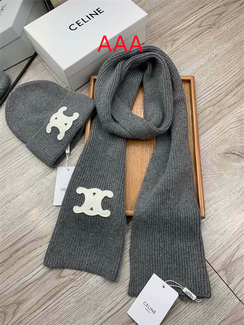 Celine Hat and scarvf(AAA)-018