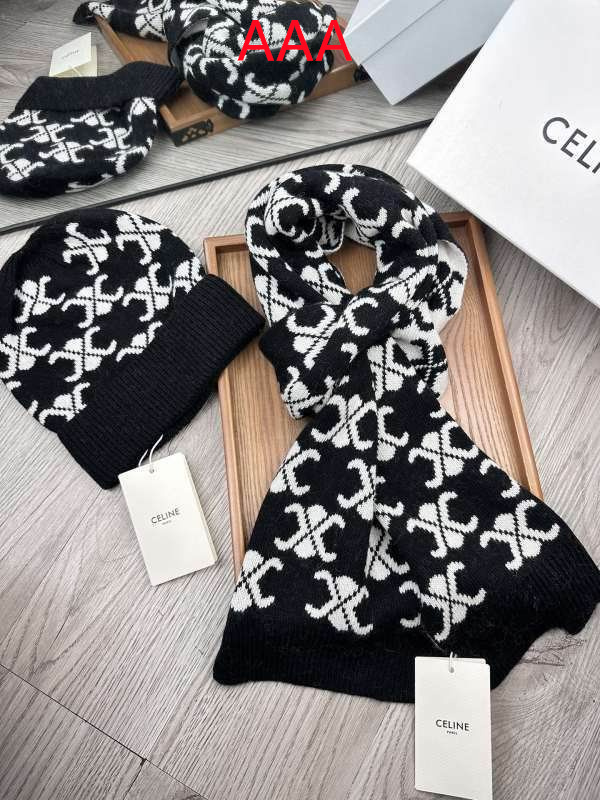 Celine Hat and scarvf(AAA)-0052