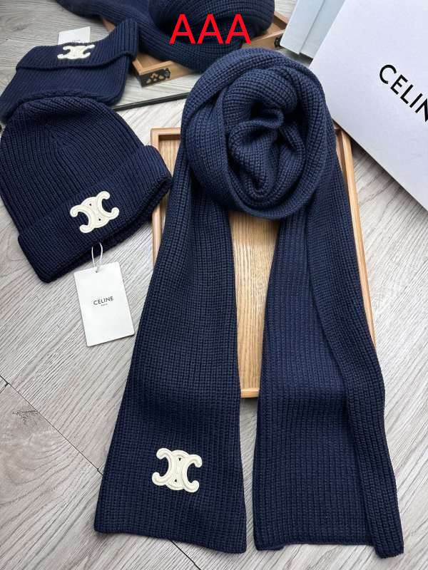 Celine Hat and scarvf(AAA)-0061