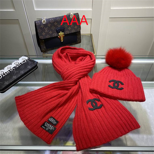Chanel Hat and scarvf(AAA)-097