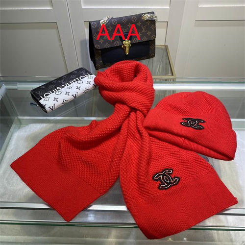 Chanel Hat and scarvf(AAA)-106