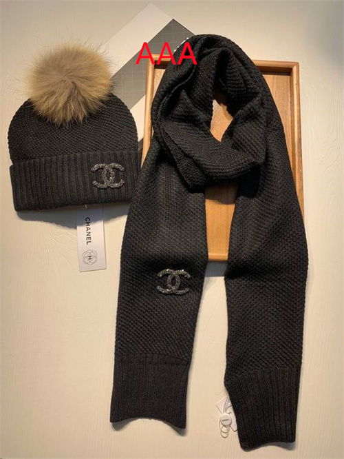 Chanel Hat and scarvf(AAA)-113