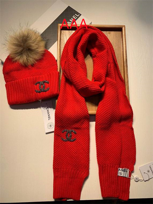 Chanel Hat and scarvf(AAA)-114
