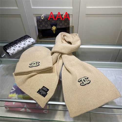 Chanel Hat and scarvf(AAA)-124