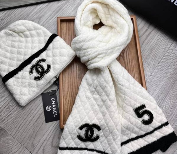 Chanel Hat and scarvf(AAA)-0373