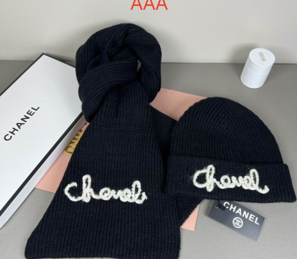 Chanel Hat and scarvf(AAA)-0469