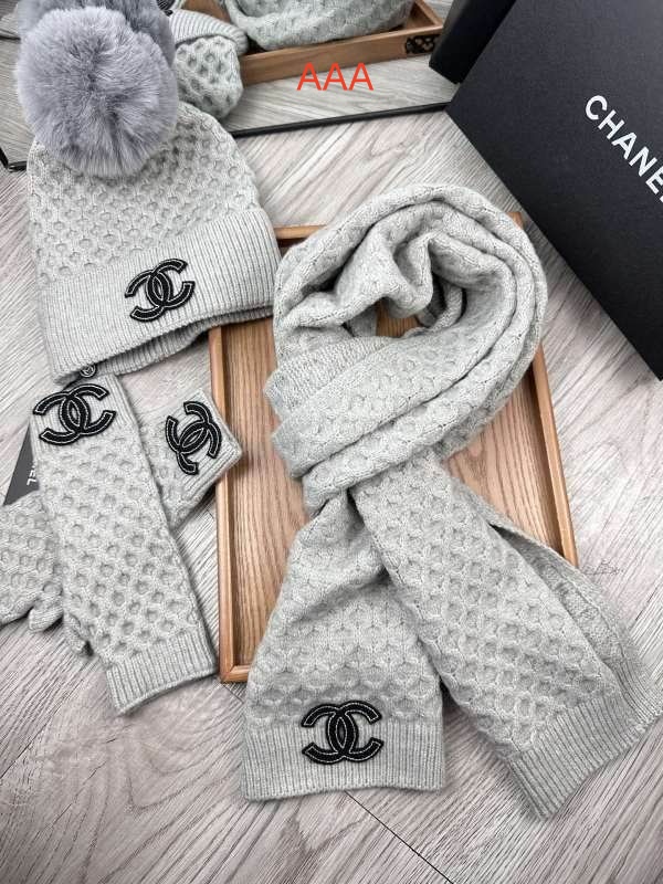 Chanel Hat and scarvf(AAA)-0103