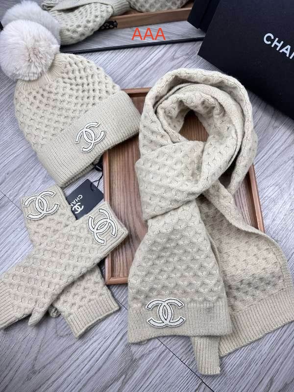 Chanel Hat and scarvf(AAA)-0106