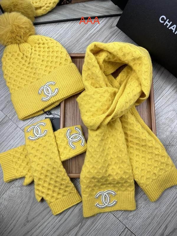 Chanel Hat and scarvf(AAA)-0108