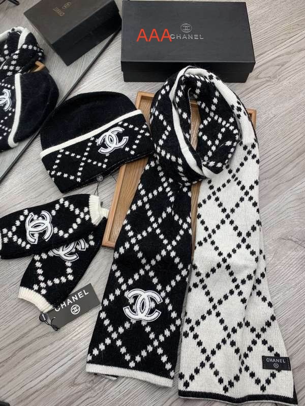 Chanel Hat and scarvf(AAA)-0060
