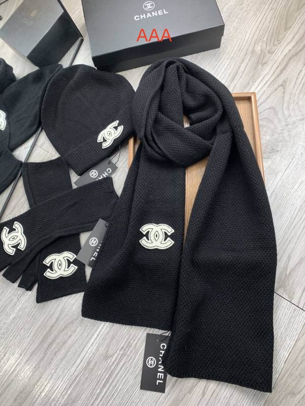 Chanel Hat and scarvf(AAA)-0065