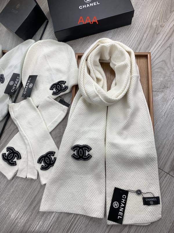 Chanel Hat and scarvf(AAA)-0066